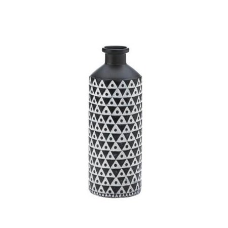 NIKKI CHU Nikki Chu 5001057 Mazara Vase; Black & White 5001057